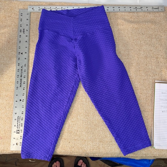 Croco Skin cropped leggings Booty by Brabants - Picture 3 of 4